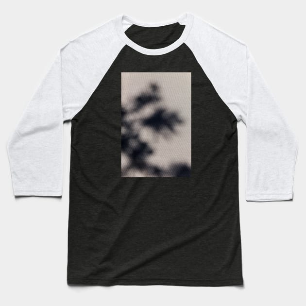 High Detail Dappled Light Behind Tree Shadow Baseball T-Shirt by textural